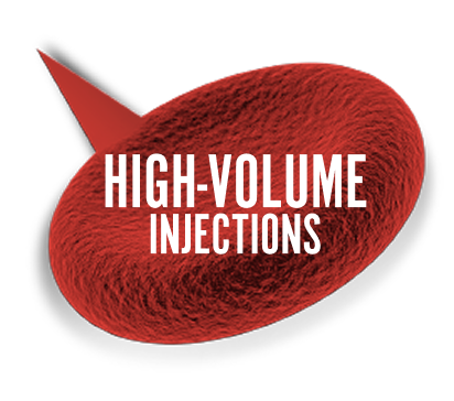 High-volumn injections text
