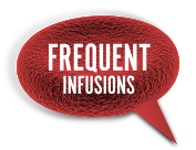 Frequent infusions text